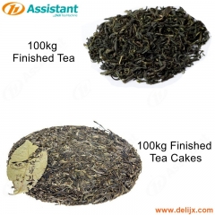 Máquina de procesamiento de ladrillo prensado de la máquina de producción de té 100kg puer tea cake