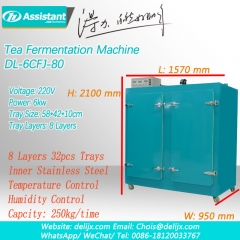 Máquina de fermentación de fermentación de té negro 6cfj-80
