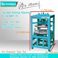 oolong tea tieguanyin lienzo envoltura de bolas y máquina de laminación 6cbrp-70