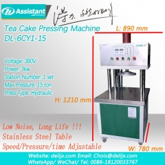 Máquina de moldeo por presión de té tipo pastel / chocolate / ladrillo / triángulo 6cy1-15
