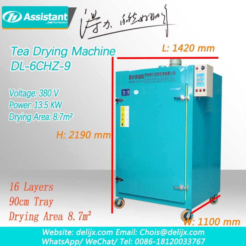 ¿Cómo utilizar la máquina de secado de té de tipo rotativo de calentamiento eléctrico? dl-6chz-9